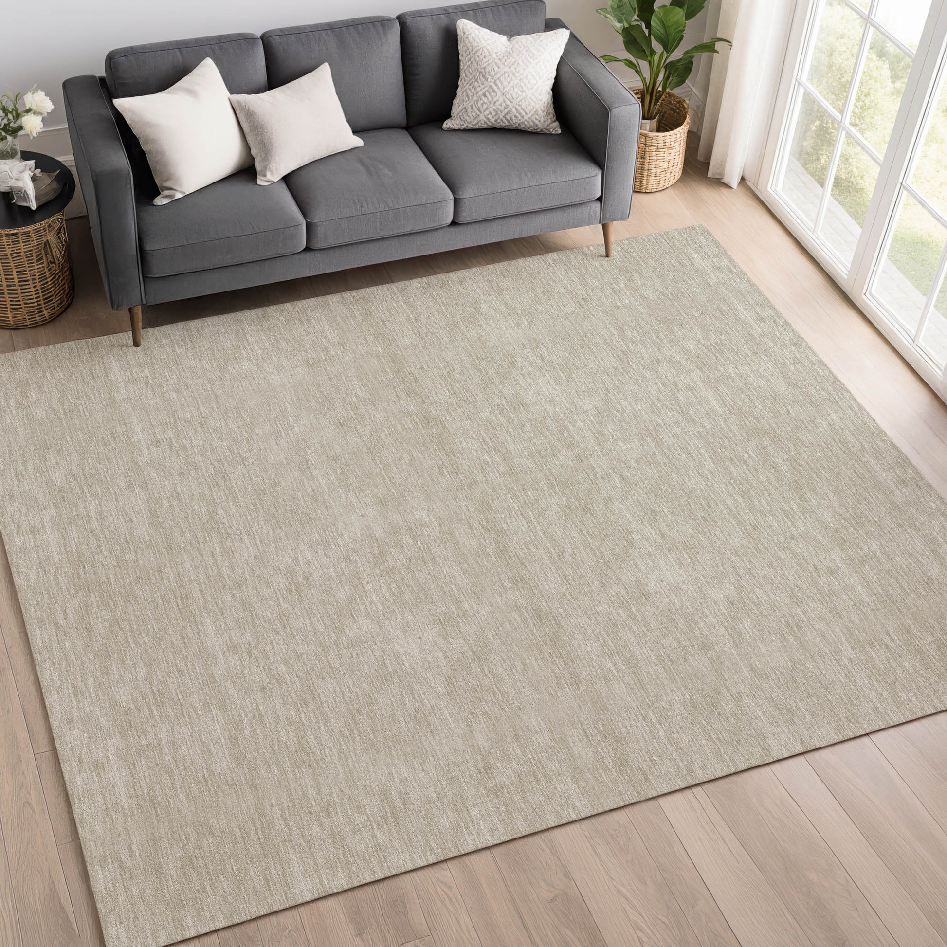 Dalyn Rugs Soft Essentials  Beige  Transitional