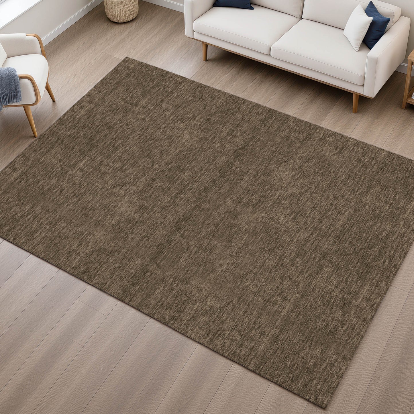 Dalyn Rugs Soft Essentials  Chocolate  Transitional