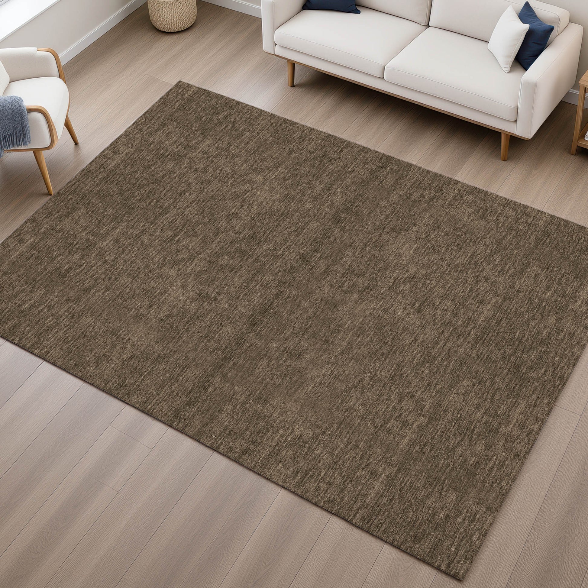 Dalyn Rugs Soft Essentials  Chocolate  Transitional