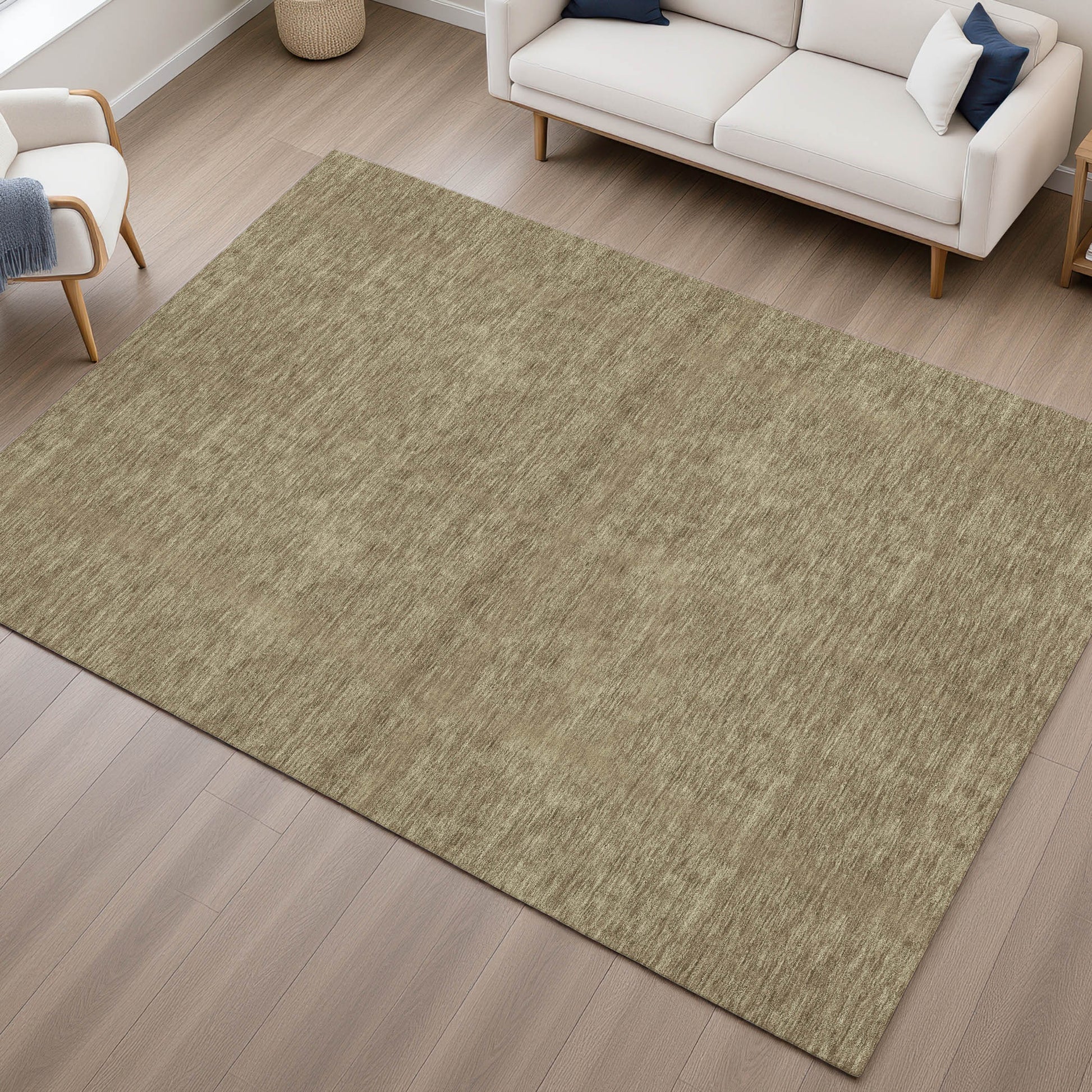 Dalyn Rugs Soft Essentials  Coffee  Transitional