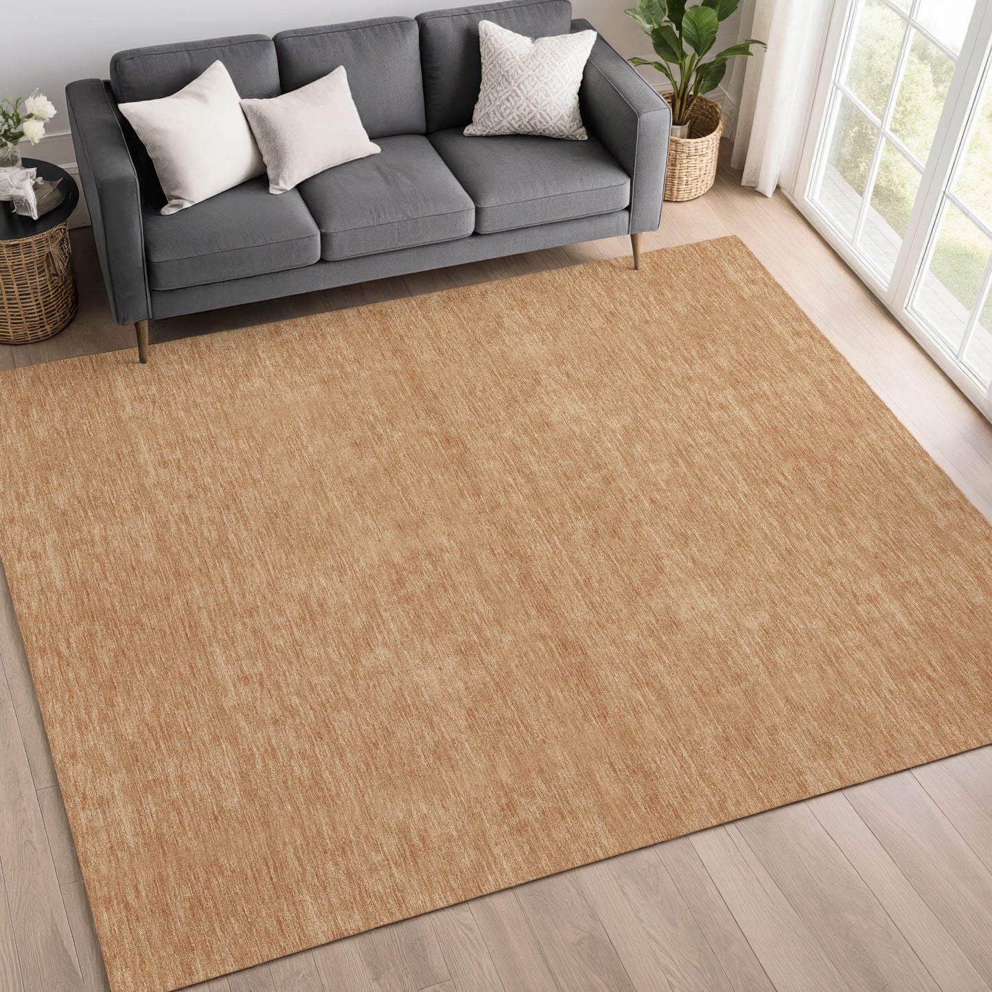 Dalyn Rugs Soft Essentials  Copper  Transitional