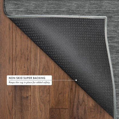 Dalyn Rugs Soft Essentials  Graphite  Transitional