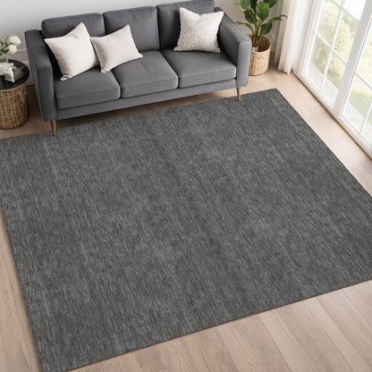 Dalyn Rugs Soft Essentials  Graphite  Transitional