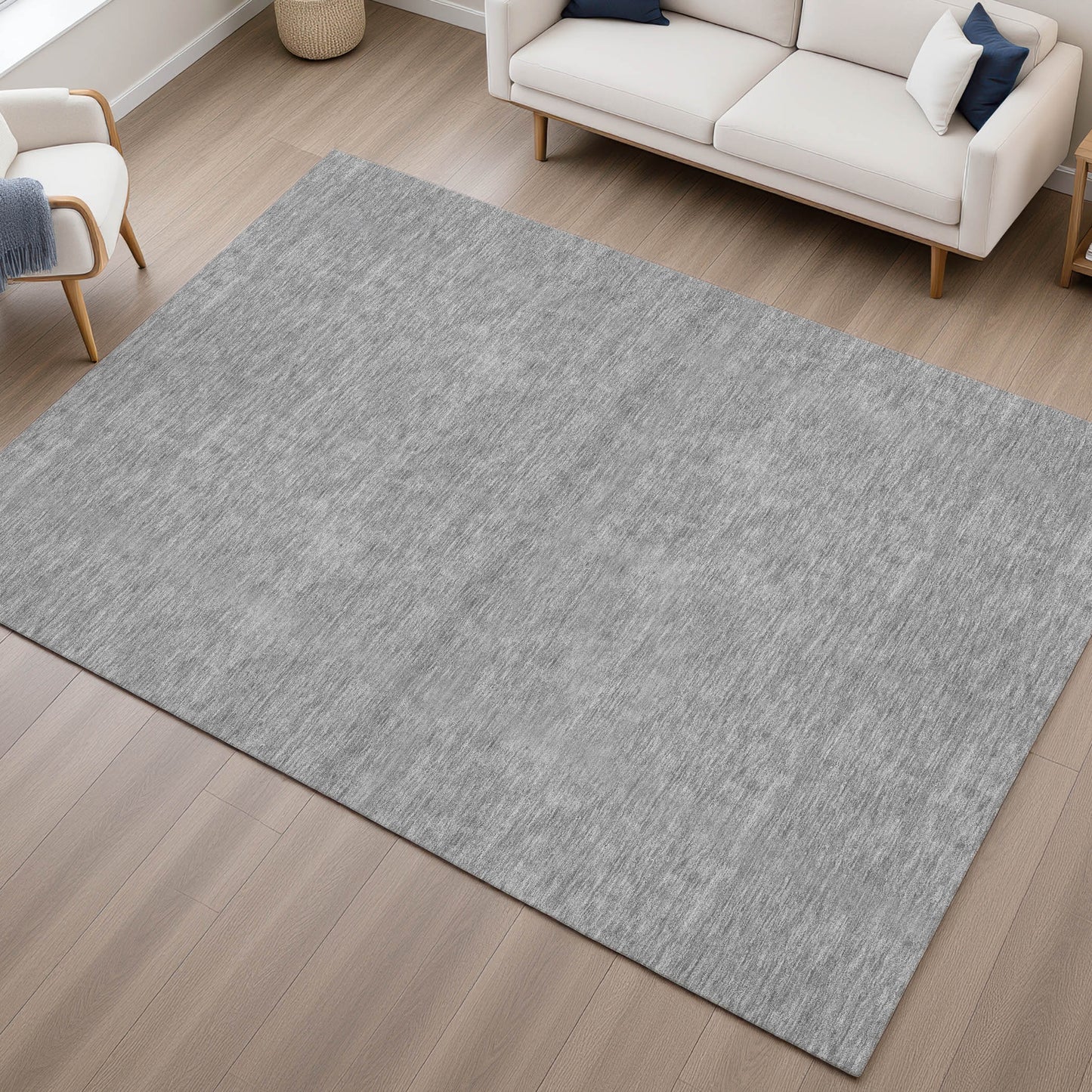 Dalyn Rugs Soft Essentials  Gray  Transitional
