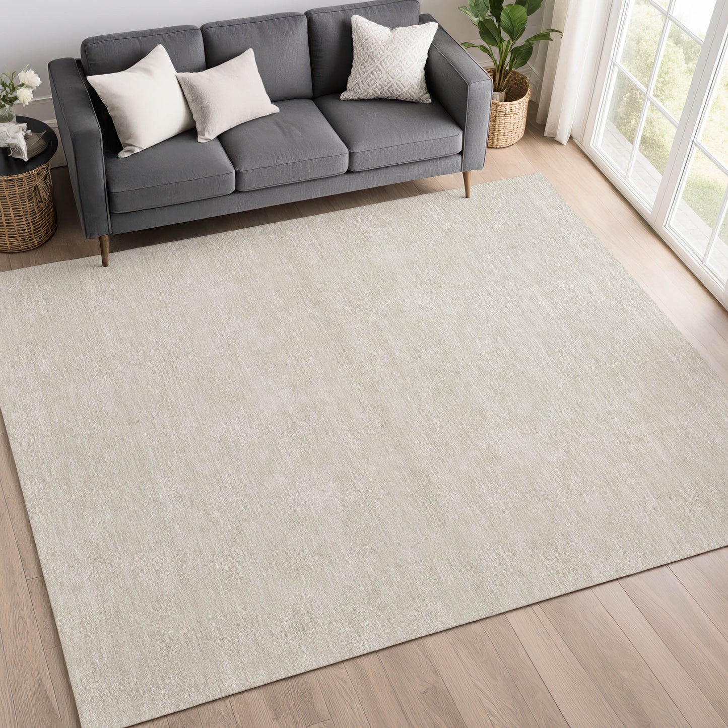 Dalyn Rugs Soft Essentials  Linen  Transitional