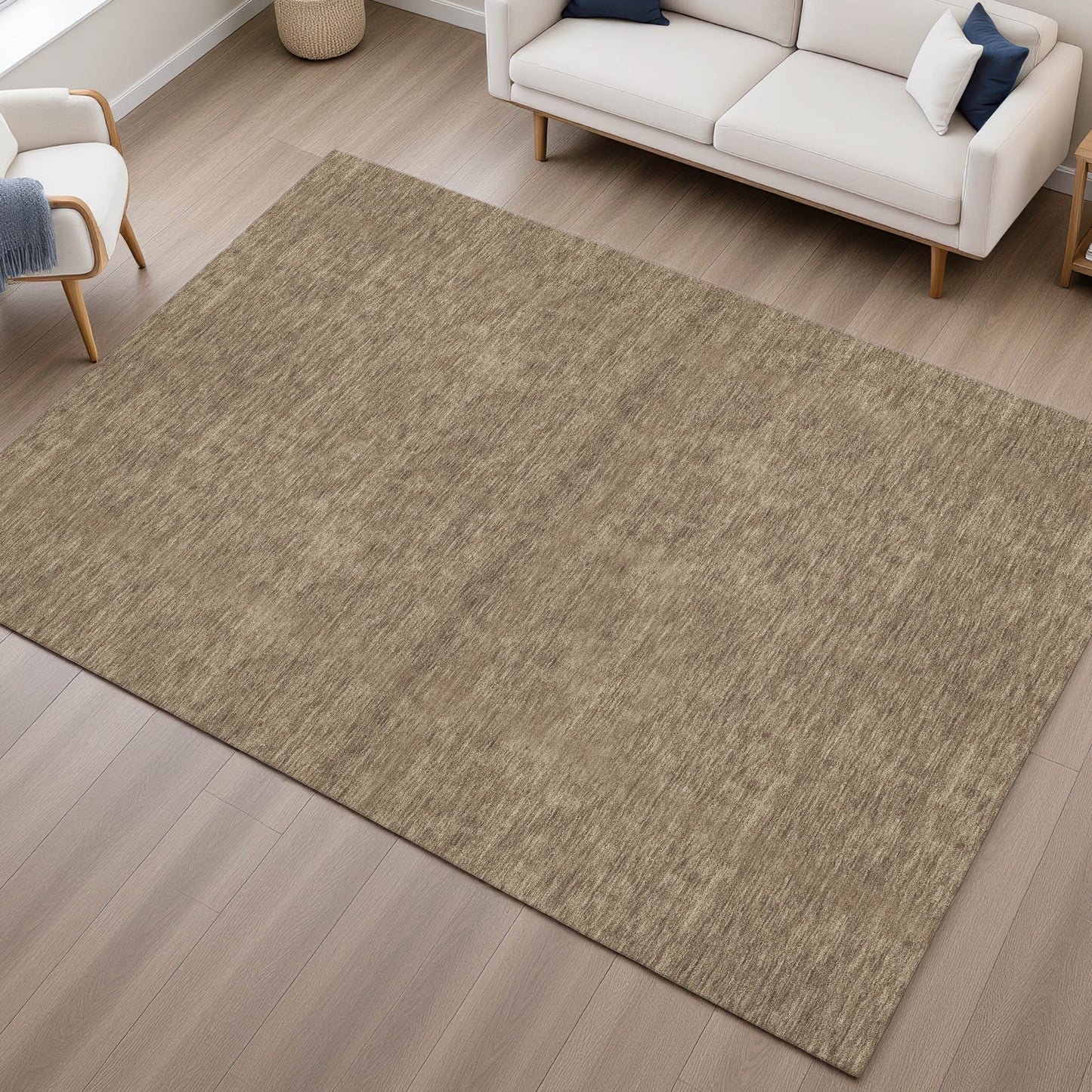Dalyn Rugs Soft Essentials  Mocha  Transitional