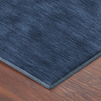 Dalyn Rugs Soft Essentials  Navy  Transitional