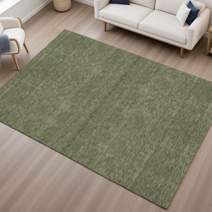 Dalyn Rugs Soft Essentials  Olive  Transitional