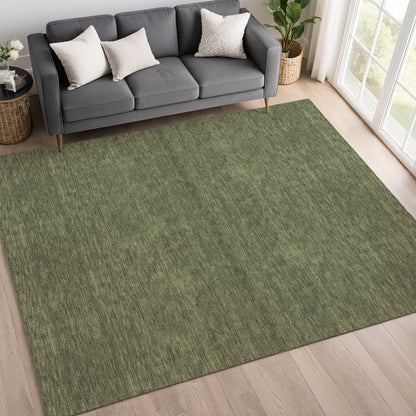 Dalyn Rugs Soft Essentials  Olive  Transitional