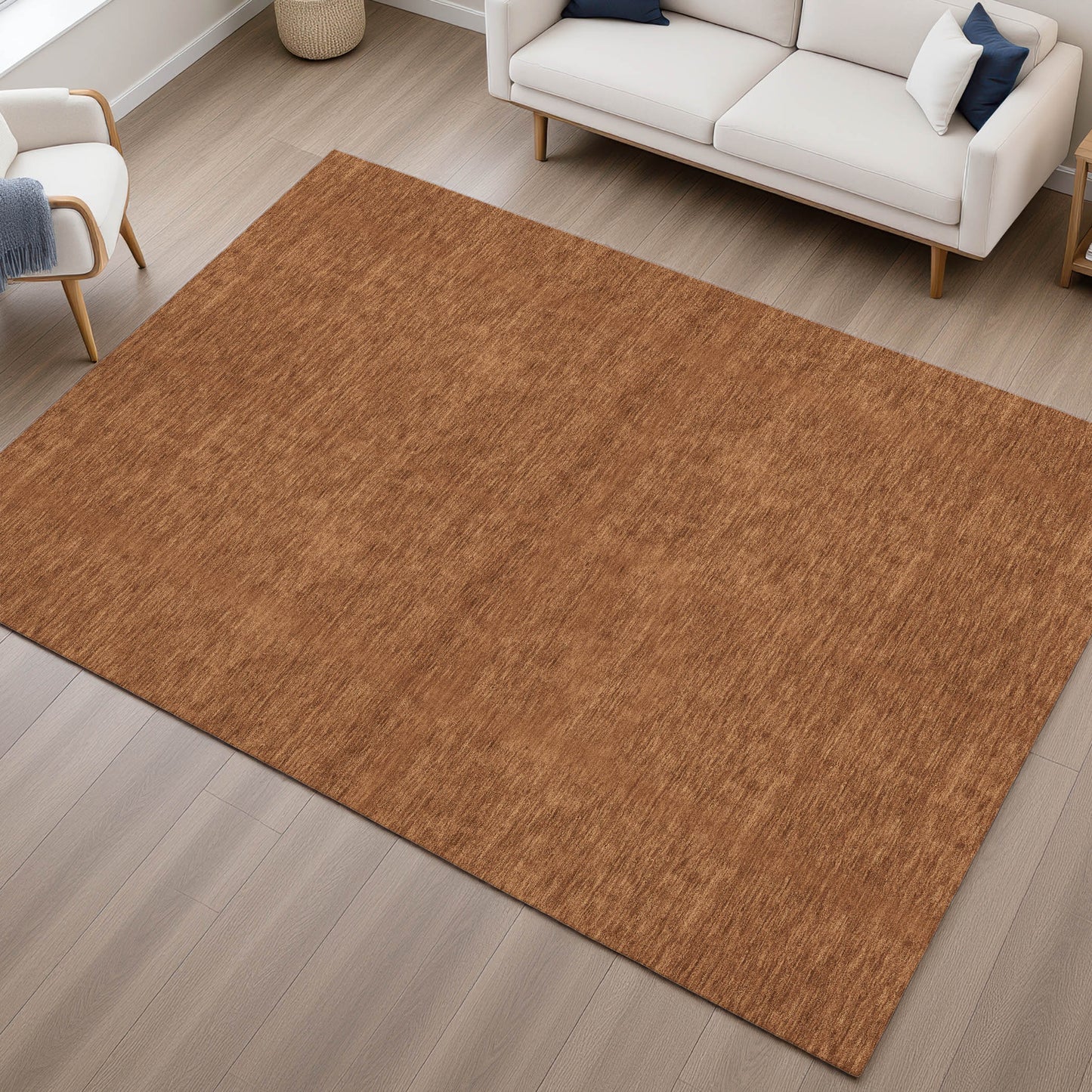 Dalyn Rugs Soft Essentials  Paprika  Transitional
