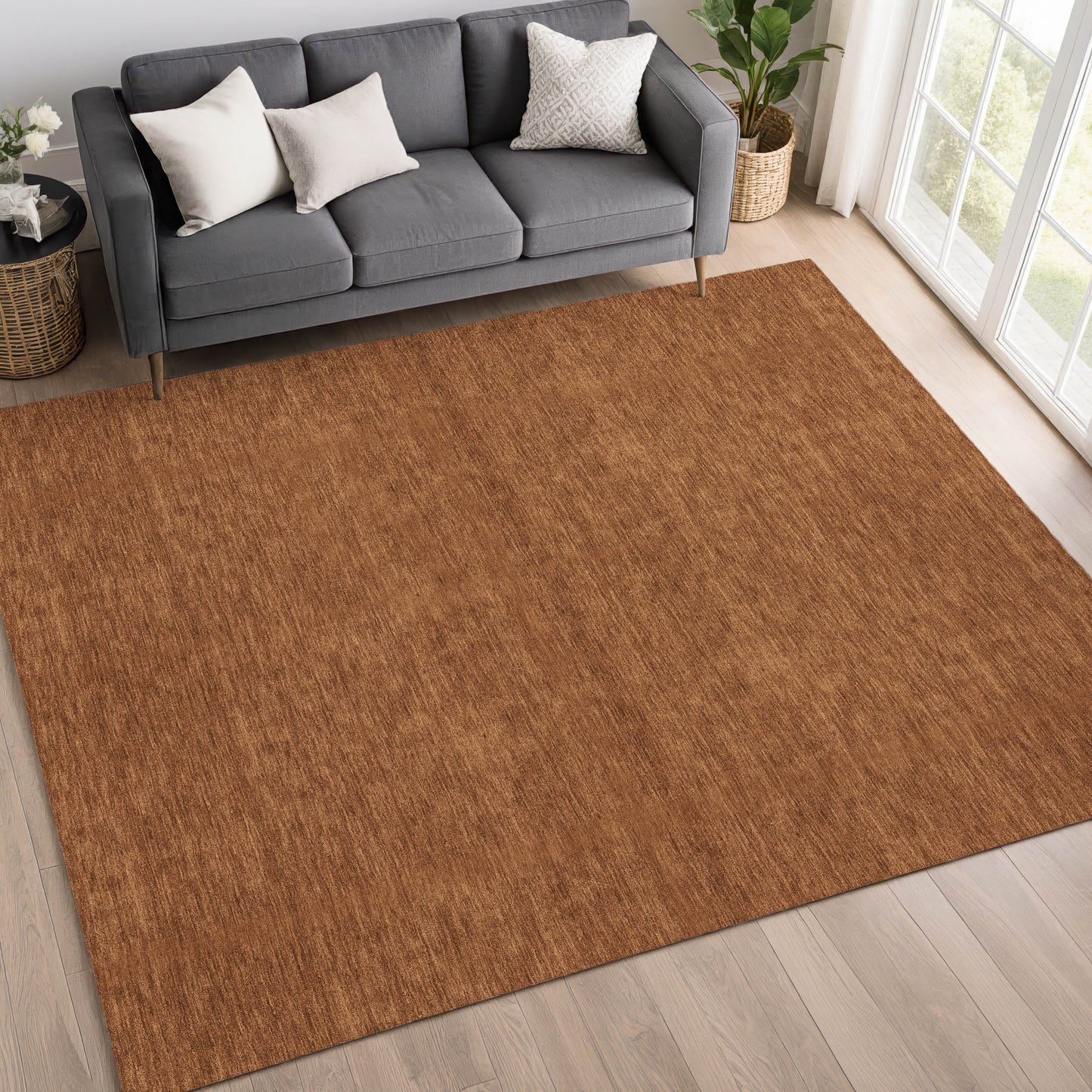 Dalyn Rugs Soft Essentials  Paprika  Transitional