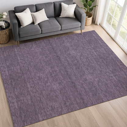 Dalyn Rugs Soft Essentials  Plum  Transitional