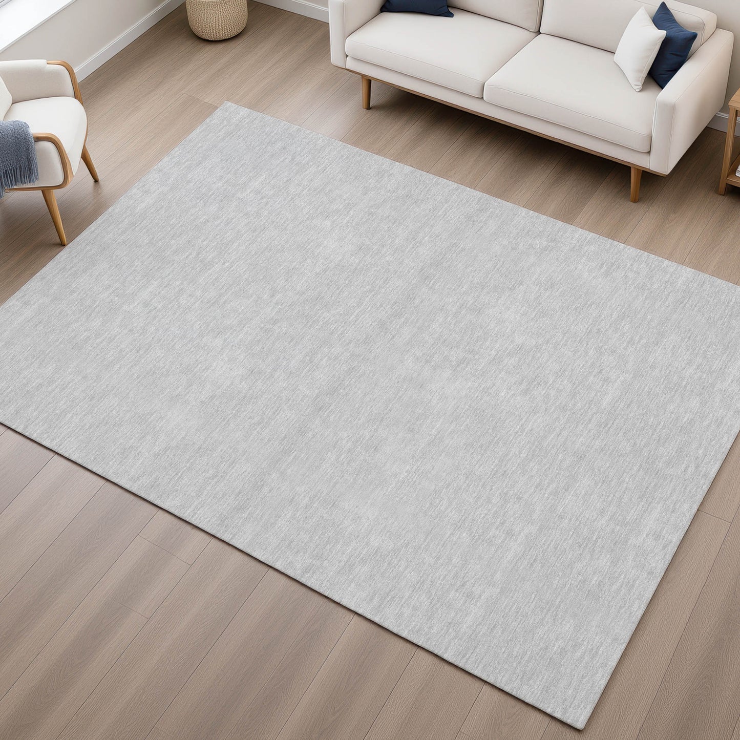 Dalyn Rugs Soft Essentials  Silver  Transitional