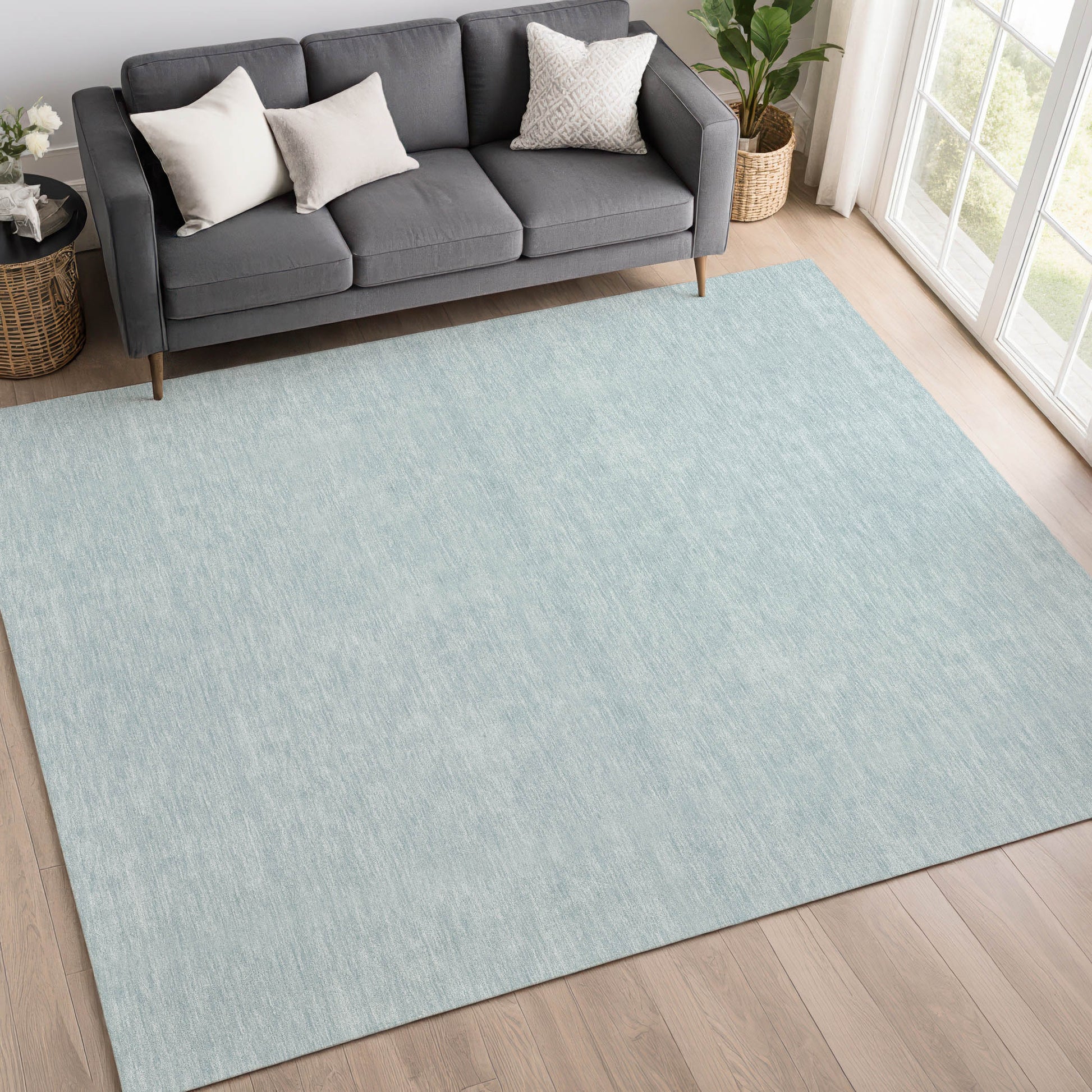 Dalyn Rugs Soft Essentials  Sky  Transitional