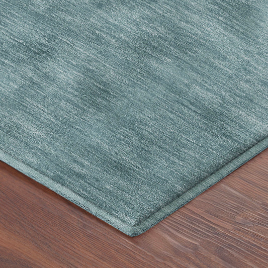 Dalyn Rugs Soft Essentials  Teal  Transitional