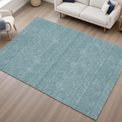 Dalyn Rugs Soft Essentials  Teal  Transitional