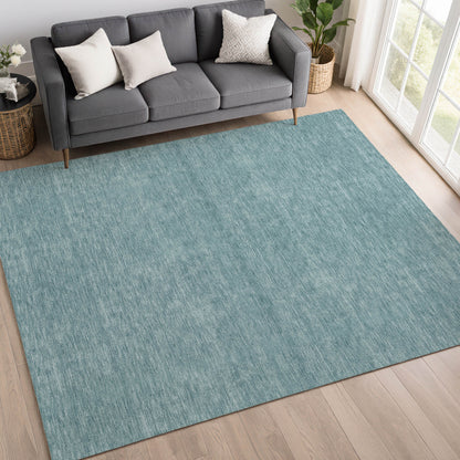 Dalyn Rugs Soft Essentials  Teal  Transitional