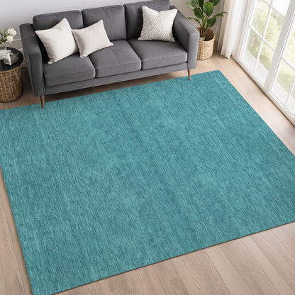 Dalyn Rugs Soft Essentials  Turquoise  Transitional