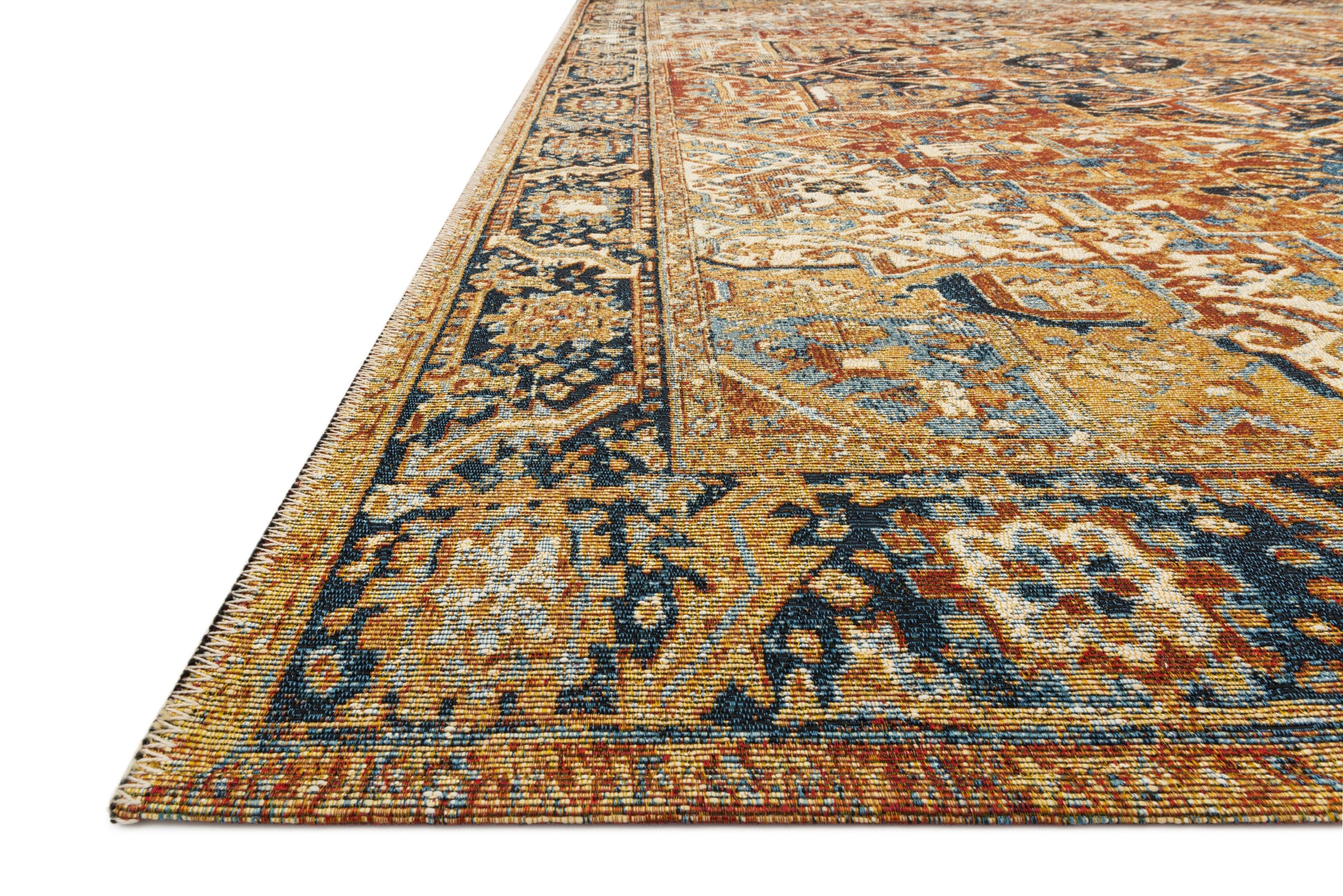 Loloi Sebastian  Red Navy Traditional