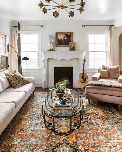 Loloi Sebastian  Red Navy Traditional