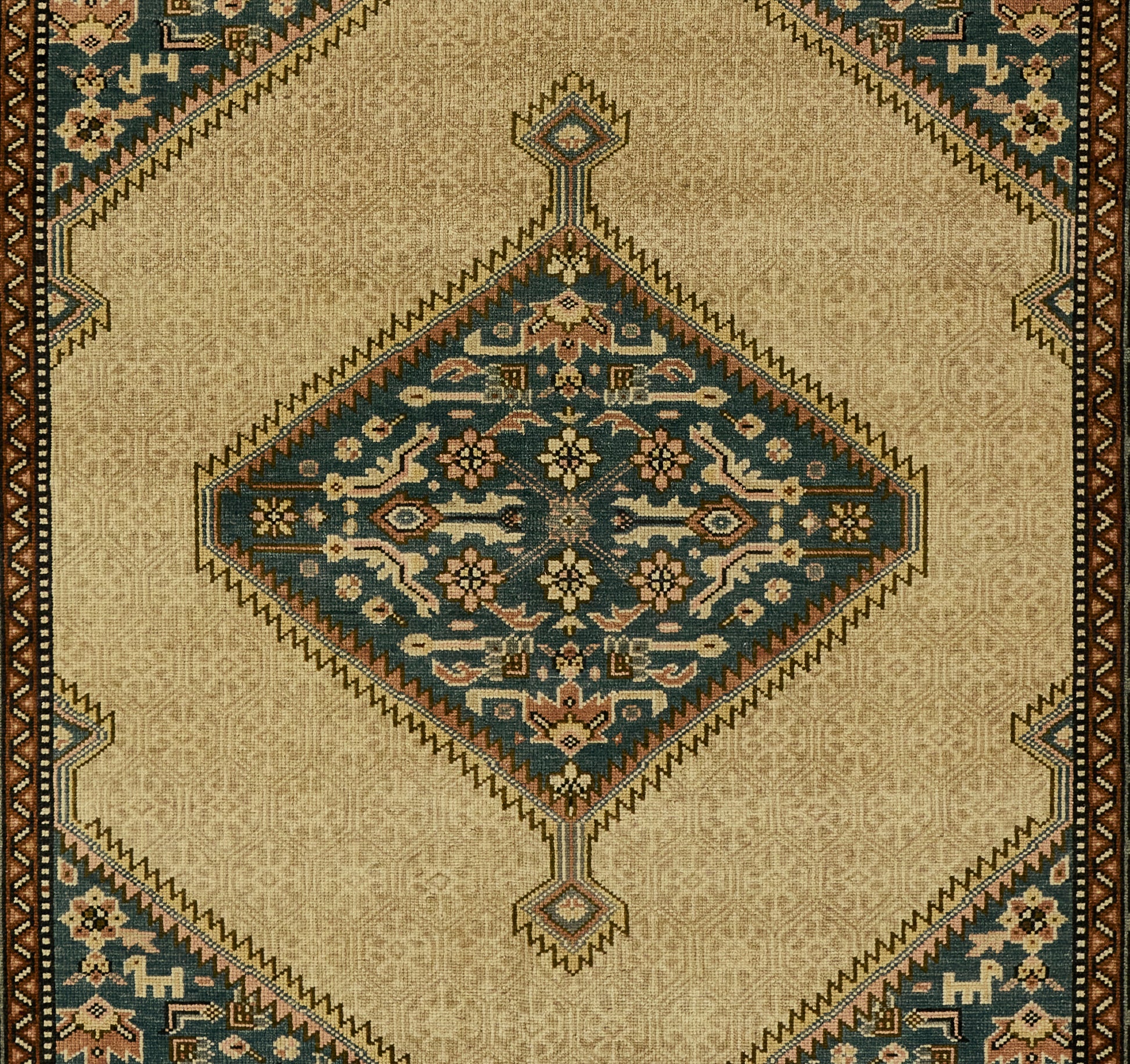 Momeni Serab  Blue  Traditional