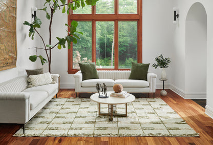 Momeni Serena  Green  Contemporary