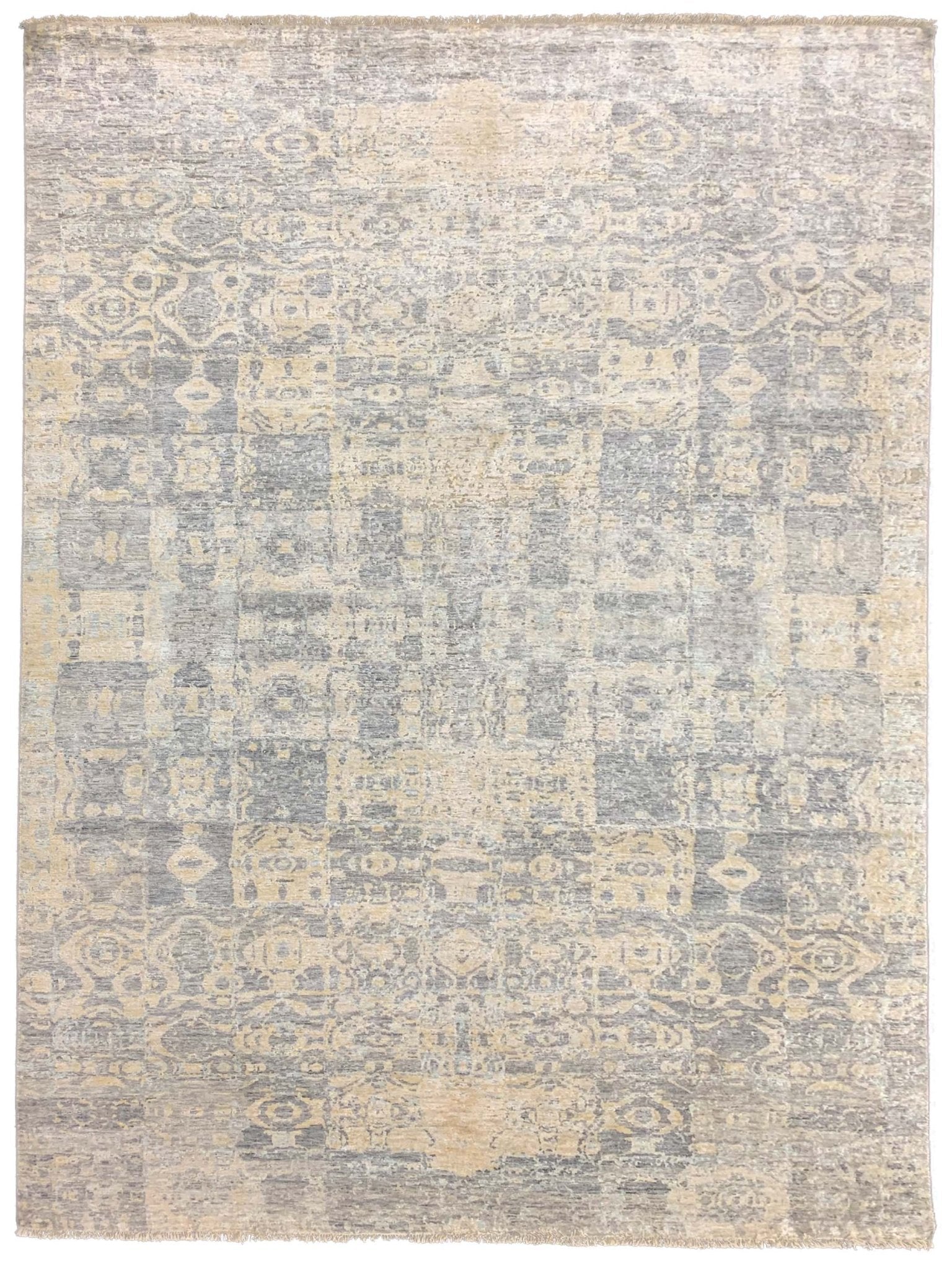 Transitional Knotted Silk Rug - Hand Knotted – Atlanta Designer Rugs
