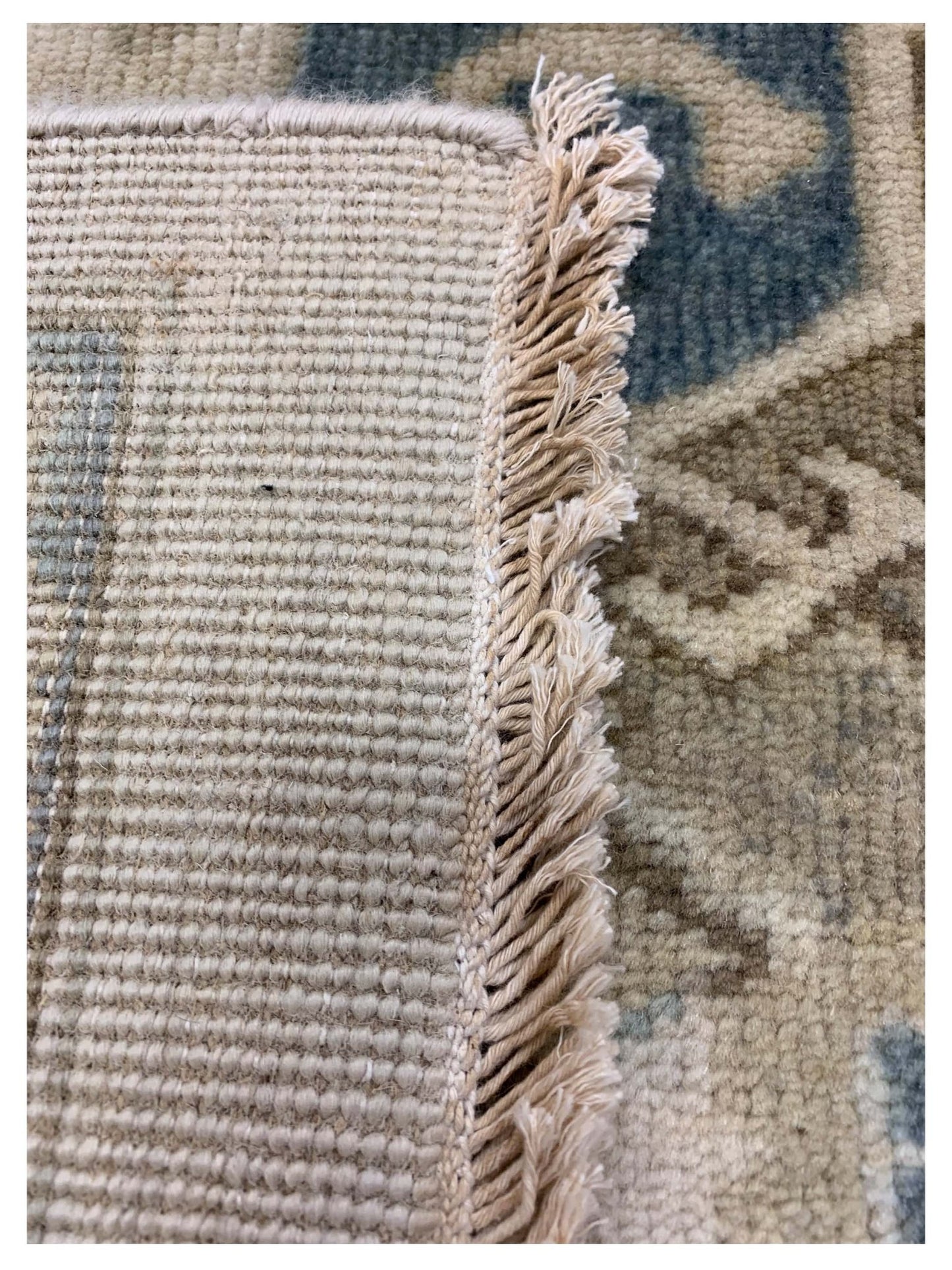 Artisan Cameron Ivory Lt.Blue Traditional Knotted Rug - Rugs - Artisan - Atlanta Designer Rugs