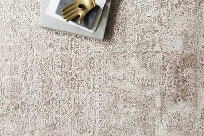 Loloi Sienne  Ivory Pebble Contemporary