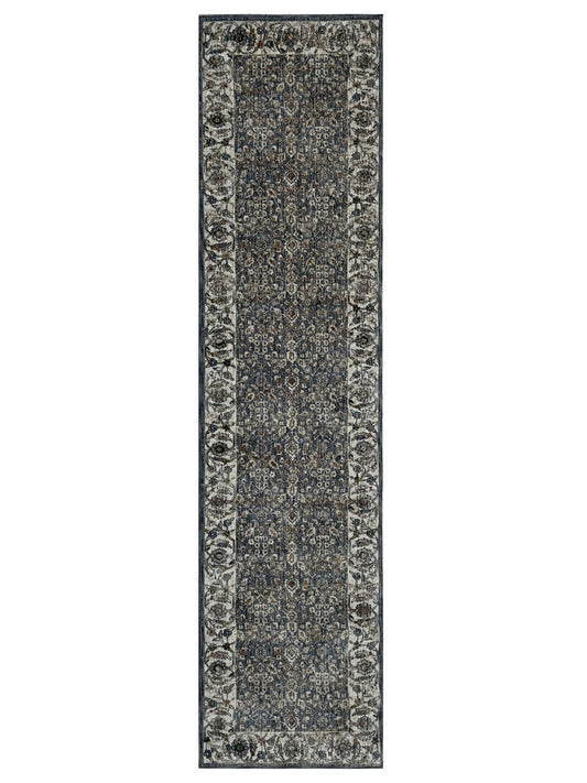 Artisan Stana Ivory Lt.Blue Traditional Machinemade Rug - Rugs - Artisan - Atlanta Designer Rugs