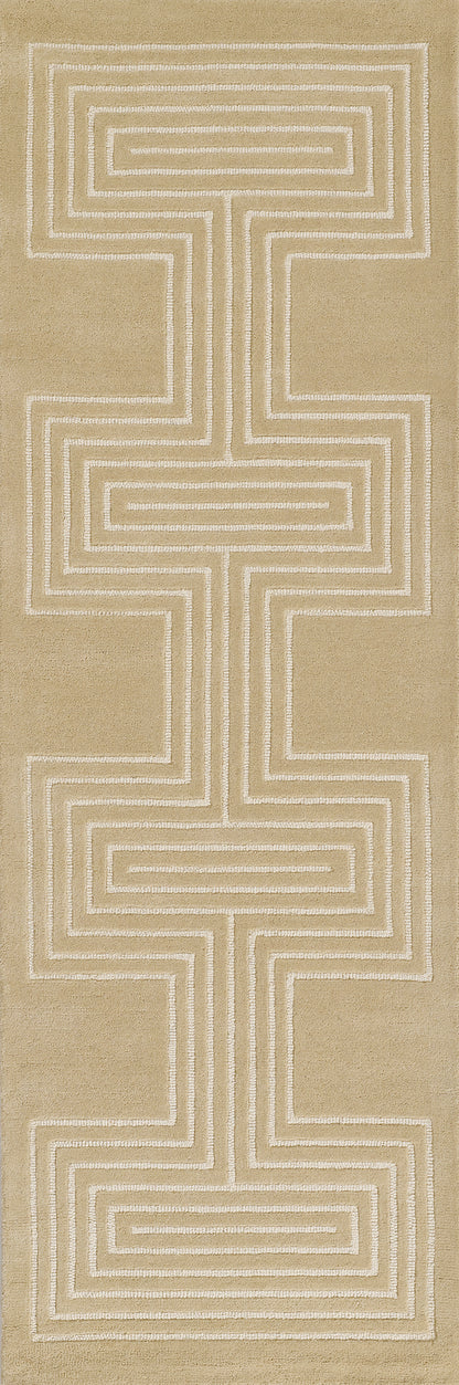 Momeni Simba  Beige  Contemporary