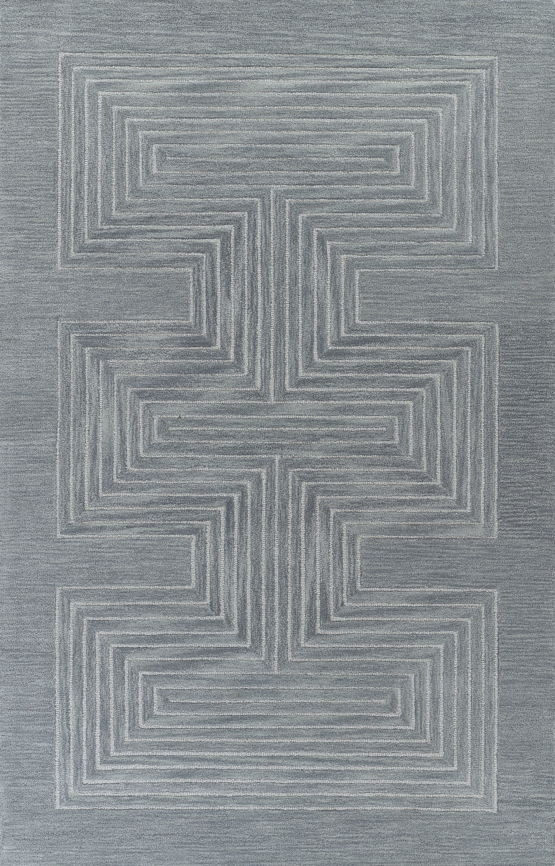 Momeni Simba  Blue  Contemporary