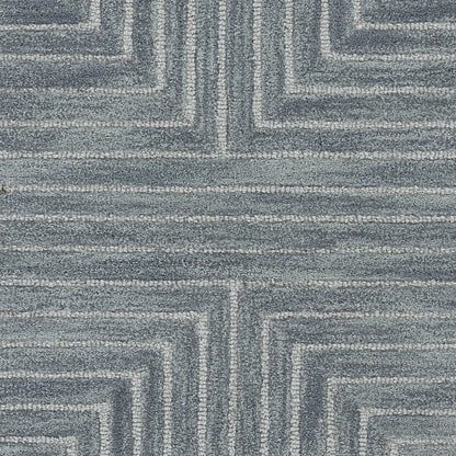 Momeni Simba  Blue  Contemporary