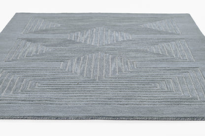 Momeni Simba  Blue  Contemporary