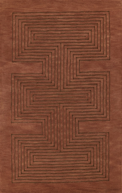 Momeni Simba  Copper  Contemporary