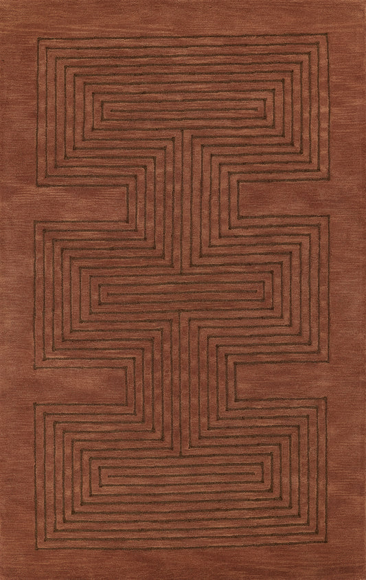 Momeni Simba  Copper  Contemporary