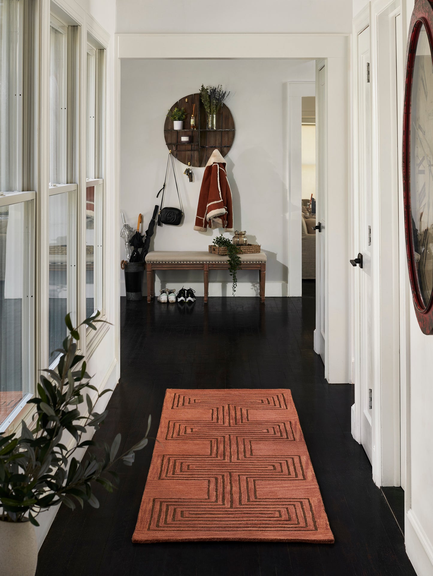 Momeni Simba  Copper  Contemporary