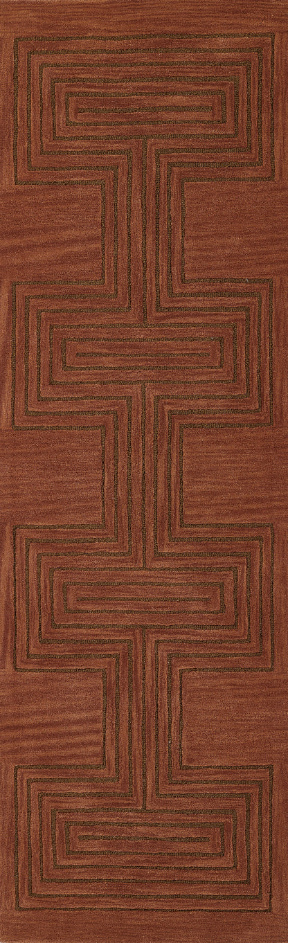 Momeni Simba  Copper  Contemporary