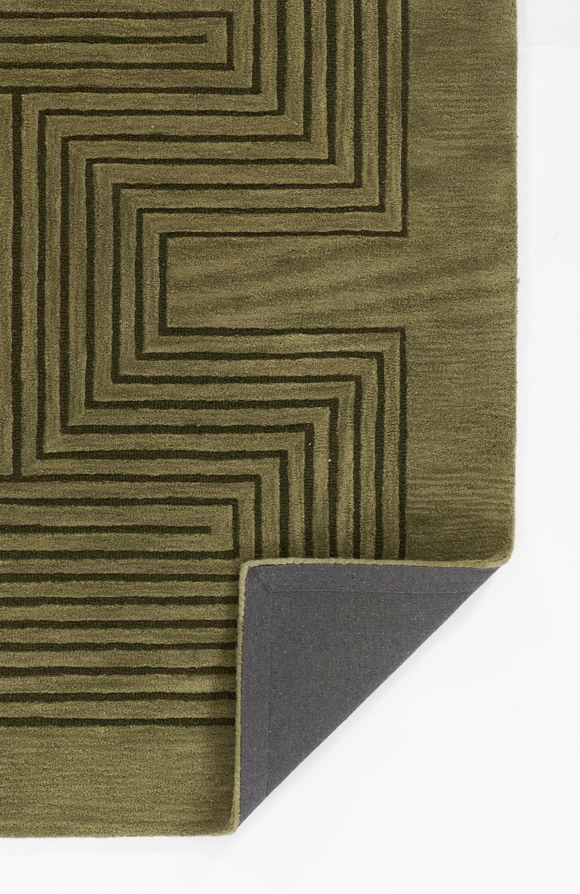 Momeni Simba  Green  Contemporary