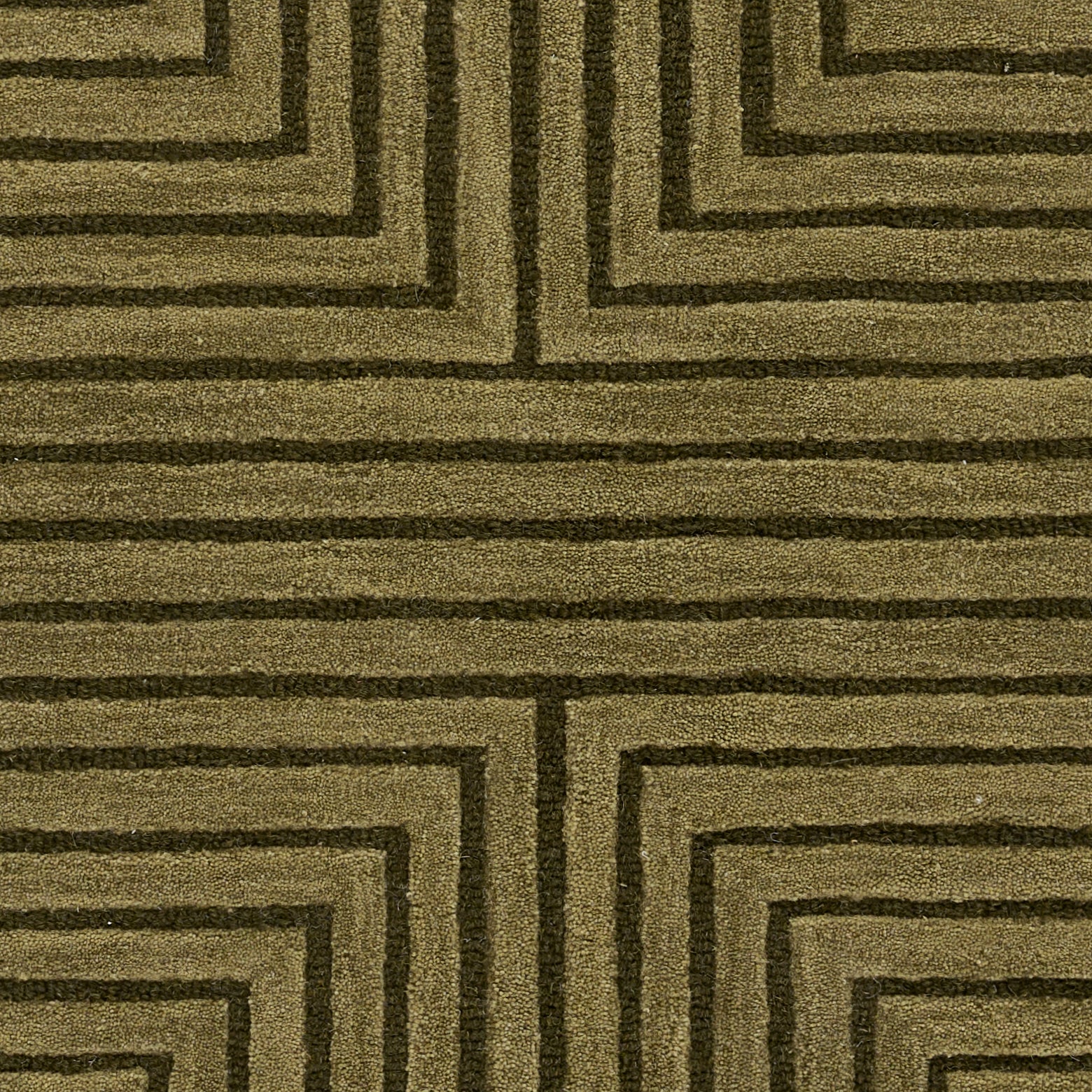 Momeni Simba  Green  Contemporary