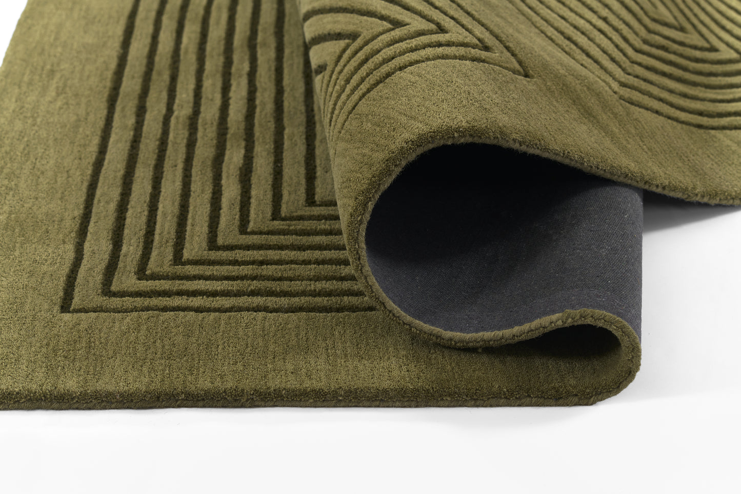 Momeni Simba  Green  Contemporary