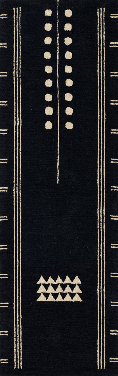 Momeni Simba  Navy  Contemporary