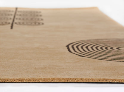 Momeni Simba  Beige  Contemporary