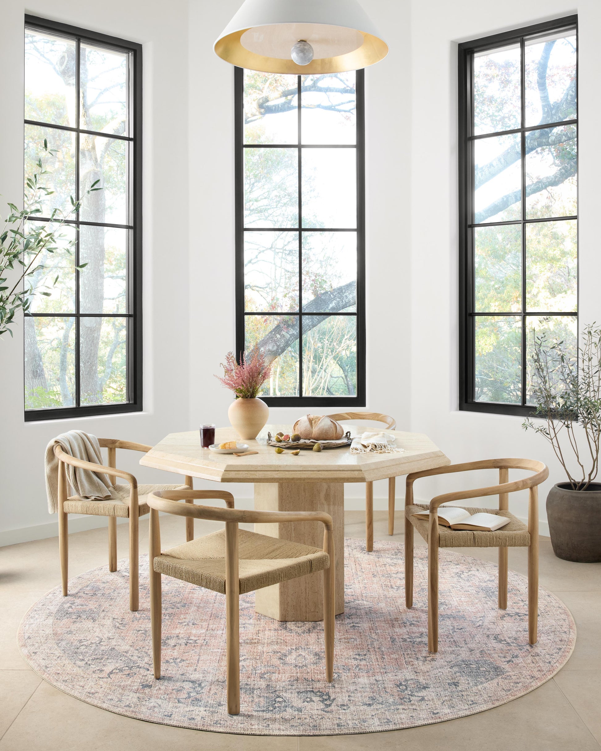 Loloi II Skye  Blush Grey Traditional