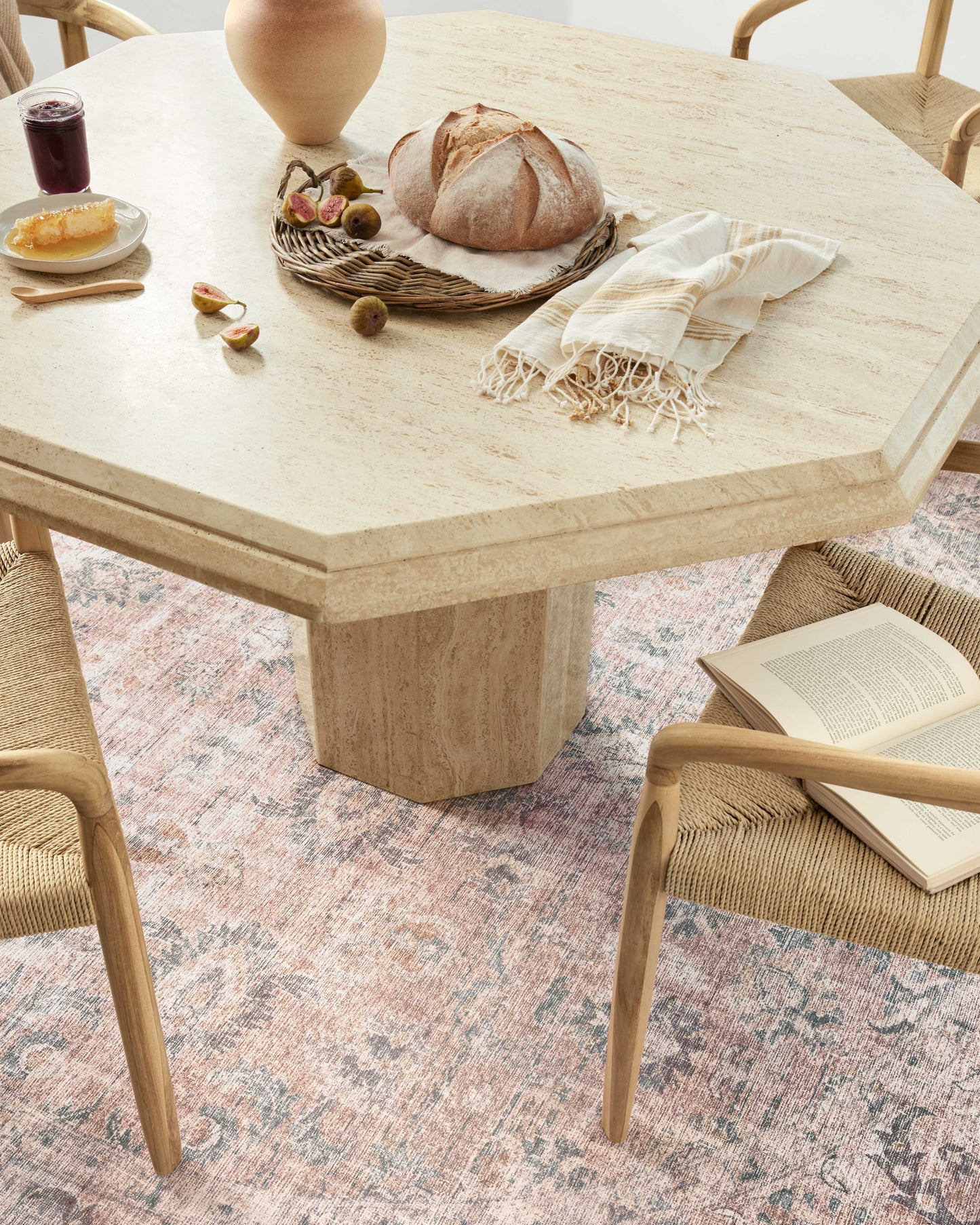 Loloi Skye  Blush Grey Traditional