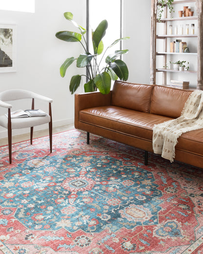 Loloi II Skye  Brick Ocean Traditional