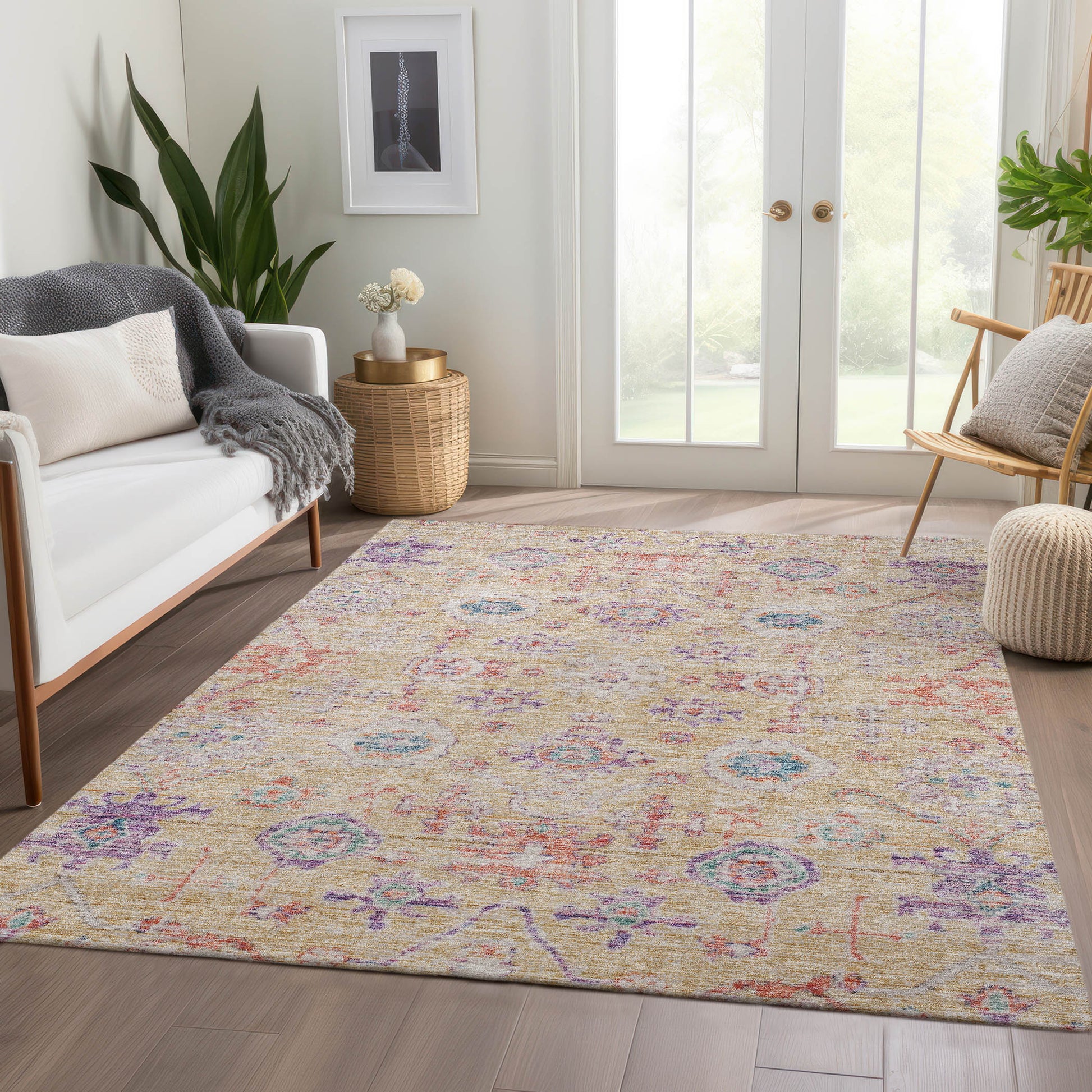 Dalyn Rugs Solace  Peach  traditional