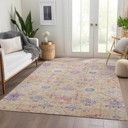Dalyn Rugs Solace  Peach  traditional