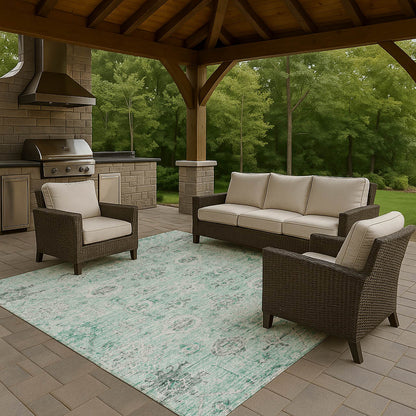 Dalyn Rugs Solace  Teal  traditional