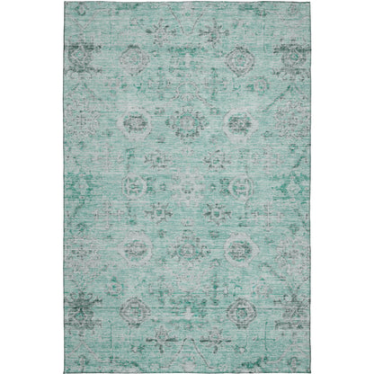 Dalyn Rugs Solace  Teal  traditional